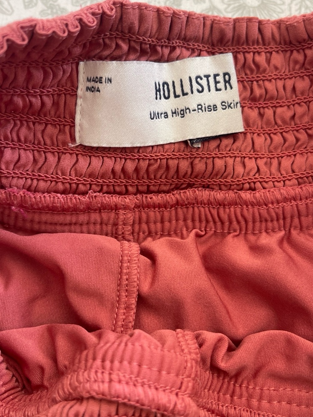 Hollister Girls Ultra High-Rise Skirt - Coral